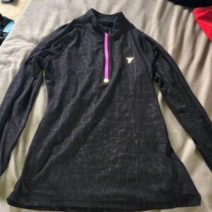 Black half zip size XS